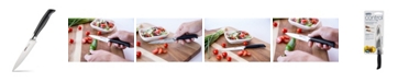 Zyliss Control Serrated Paring Knife - Professional Kitchen Cutlery - Premium German Steel, 4.5"